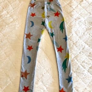 Hanna Andersson Print Leggings, Moon and Star Pattern, Size 130/US 8